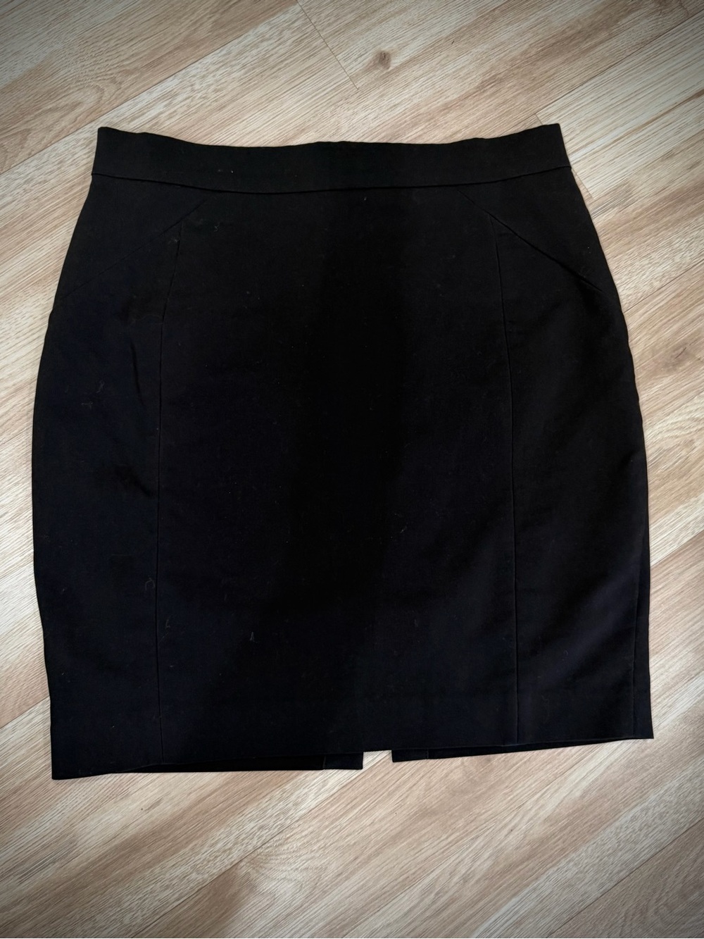 H&M Black Tailored Pencil Skirt